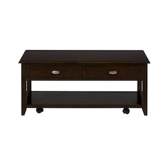 Merlot Warm Contemporary 44" Coffee Table