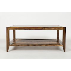 Beacon Street 45" Modern Essential Solid Wood Coffee Table