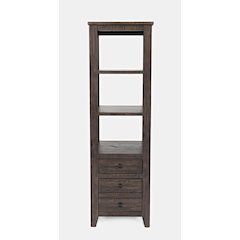 Madison County Rustic Reclaimed Solid Wood Farmhouse 22" Pier Bookcase