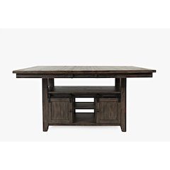 Rustic Reclaimed Solid Wood Farmhouse Adjustable Height 72" Dining Table