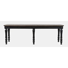 Madison County Rustic Reclaimed Solid Wood Farmhouse 54" Dining Bench