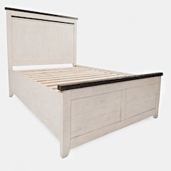 Madison County Rustic Reclaimed Pine Farmhouse King Panel Bed