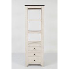 Madison County Rustic Reclaimed Solid Wood Farmhouse 22" Pier Bookcase