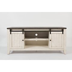 Madison County Rustic Reclaimed Solid Wood Farmhouse 60" Barn Door Console