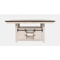 Rustic Reclaimed Solid Wood Farmhouse Adjustable Height 72" Dining Table