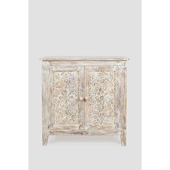 Global Archive Hand Carved 32" Accent Chest