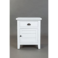 Artisan's Craft Rustic Farmhouse Distressed Solid Wood Accent Table