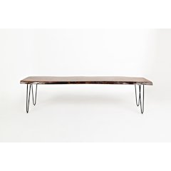 Nature's Edge 70" Solid Acacia Bench