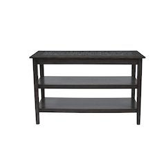 Baroque Sofa 48" Sofa Table with Mosaic Tile Inlay
