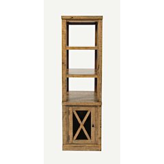 Telluride Rustic Farmhouse Solid Wood Two Pier and Bridge Set