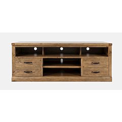 Telluride Rustic Farmhouse Solid Wood 70'' TV Console Stand