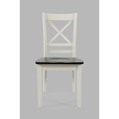 Asbury Park Solid Wood Farmhouse Cross-Back Dining Chair (Set of 2)