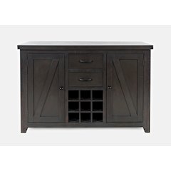American Rustics Sideboard Buffet with Wine Rack