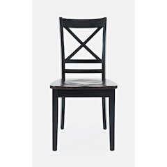 Asbury Park Solid Wood Farmhouse Cross-Back Dining Chair (Set of 2)