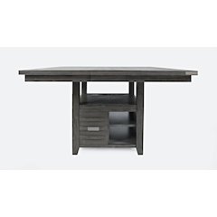 Altamonte Contemporary Adjustable Height Square 60" Storage Table
