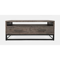 East Hampton Distressed 48" Solid Wood Coffee Table