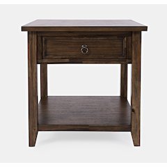 Bakersfield Mission Style  End Table with Drawer