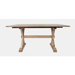 Modern Rustic Solid Wood Counter Height 78" Extension Dining Table