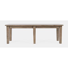Prescott Park Modern Contemporary 52'' Solid Wood Dining Bench