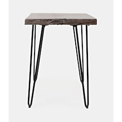 Nature's Edge Solid Acacia Chairside Table