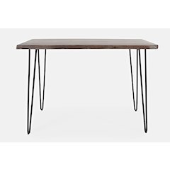 Nature's Edge 52'' Modern Solid Wood Live Edge Counter Height Dining Table