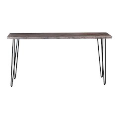 Nature's Edge Solid Acacia Counter Height Sofa Dining Table