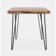 Nature's Edge 24'' Solid Acacia Square End Table