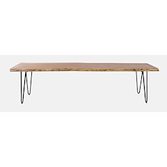 Nature's Edge 70" Solid Acacia Bench
