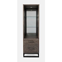 East Hampton Distressed Solid Wood Pier Bookcase