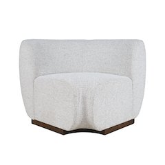 Banquette Upholstered Sectional Corner Wedge Seating with Performance Fabric