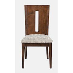 Urban Icon Contemporary Slotback Upholstered Dining Chair (Set of 2)