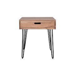Rollins Solid Acacia End Table