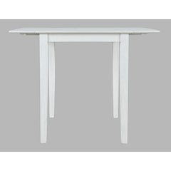 Eastern Tides Coastal Wire-Brushed Acacia Drop-Leaf Counter Height Dining Table