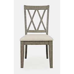 Telluride Rustic Farmhouse Solid Wood Dining Chair (Set of 2)