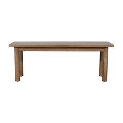 Bodhi 50" Rustic Solid Wood Dining Bench