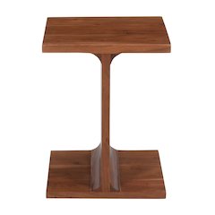 Idiom Solid Wood Modern Accent End I-Table