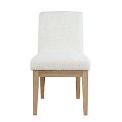 Sequoia Modern Rustic Solid Wood Upholstered Parsons Dining Chair (Set of 2)