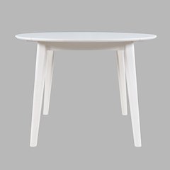 Percy 42" Contemporary Round Drop-Leaf Dining Table