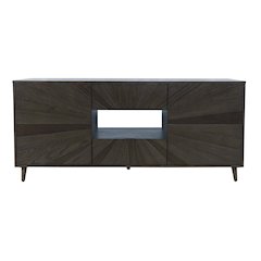 Reece 70" Mid-Century Modern Starburst TV Stand Console Storage Cabinet