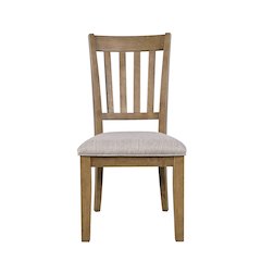 Brentwood Modern Transitional Slatback Dining Chair - Set of 2