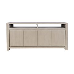 70" Modern Transitional Media Console TV Stand with Four-Door Cabinet Storage