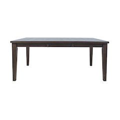 Brentwood Modern Transitional 72" Rectangular Dining Table with Extension