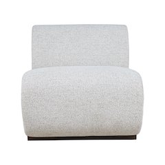 Modern Banquette Upholstered Sectional One Seat Bench with Performance Fabric