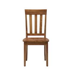Simplicity Solid Wood Classic Slat Back Dining Chair (Set of 2)