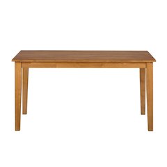 Simplicity Solid Wood Classic 60" Rectangle Dining Table