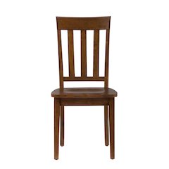 Simplicity Solid Wood Classic Slat Back Dining Chair (Set of 2)