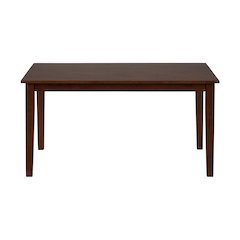 Simplicity Solid Wood Classic 60" Rectangle Dining Table