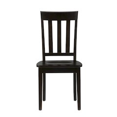 Simplicity Solid Wood Classic Slat Back Dining Chair (Set of 2)