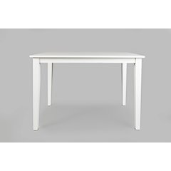 Simplicity Solid Wood Classic 54" Counter Height Dining Table