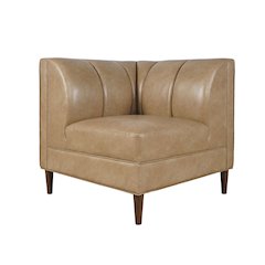 Ruston Modern Banquette Faux Leather Sectional Corner Wedge Seating